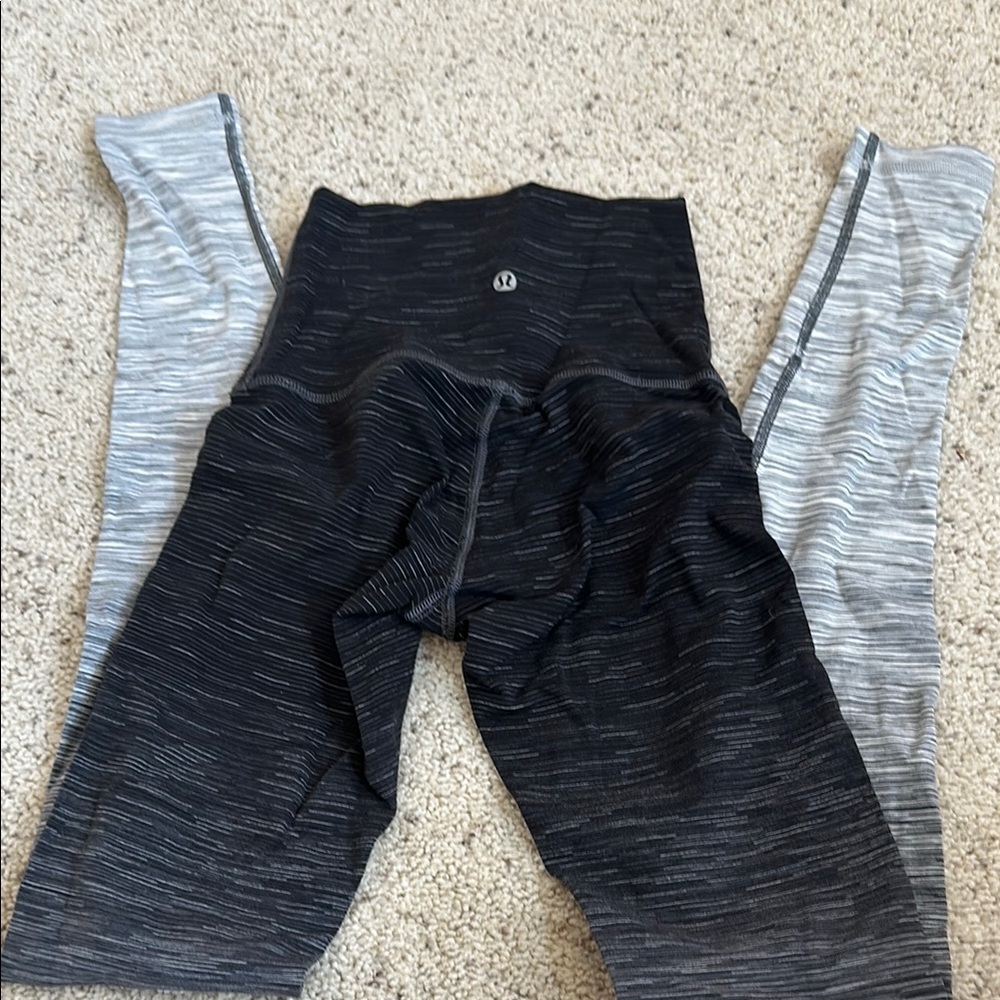 Lululemon ombré high waisted xlong